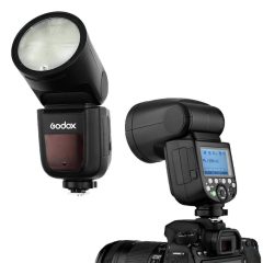   Godox V1-O Round Head Systemblitz TTL HSS (Olympus/Panasonic)