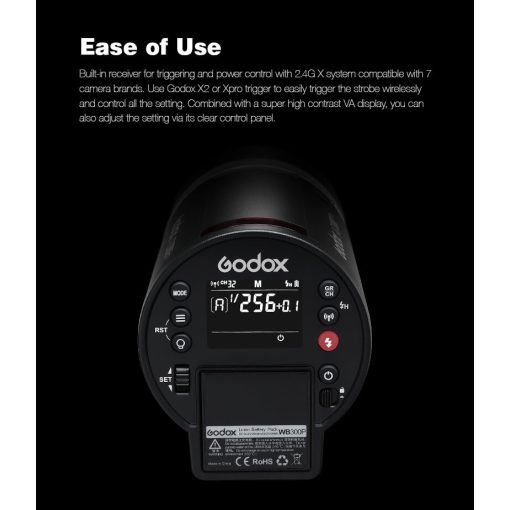 Godox AD300Pro Studioblitz, Bi-color