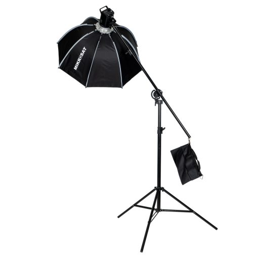 Godox MS300II-V Boom Vakuszett - Boom állvány - Mikrosat 100cm octobox (300Ws)